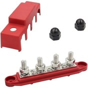 Resim Wondernest 1 Çift Siyah-kırmızı M10 Saplama Rv Gemi Kapaklı Yüksek Akım Terminal Bloğu Diğer 