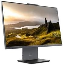 Resim LENOVO ThinkCentre Neo 50A i7 13620H 40GB DDR5 4TB SSD 27" FHD IPS W11P Siyah All in One PC & PER4 