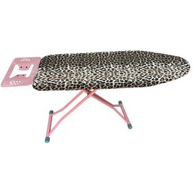 Resim Ütü Masası Kılıfı Vip 48x130 Cm-süngerli Ütü Bezi Ütü Masası Bezi-leopar Çok Renkli 