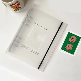 Resim 1 adet Kpop Gevşek Yapraklı Fotoğraf Kartı Kelepçe Albümü, Kalp Şeklinde Fotoğraf Kartı Albümü, Öğrenciler & Okul Kırtasiye Doğum Günü Hediyesi 