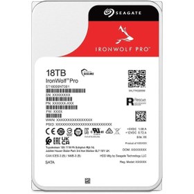 Resim Seagate 18tb Ironwolf Pro St18000nt001 256mb 7200rpm Sata-3 Nas Diski 