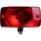 Resim Kare Oben Ek Fren Stop Lambası 24 Volt Kırmızı 