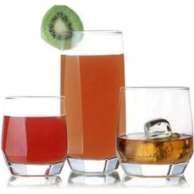 Resim Lav Diamond 36 Parça Bardak Seti - Su Bardağı Seti Takımı Nar 50 Fma05058 