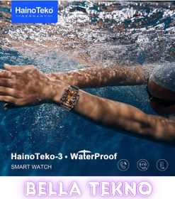 Resim BellaThec Haino Teko-3 Akıllı Saat Erkek Suya Dayanıklı AMOLED Ekran Hediyeli Kordon 