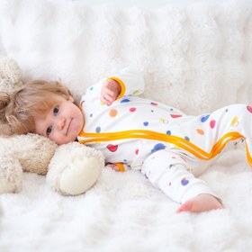 Resim 0.5 Tog Unisex Patikli Uyku Tulumu - Puantiye - 12-18 Ay 