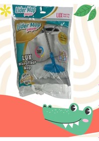 Resim Lider Mikrofiber Yuvarlak Mop Paspas Lux Yedek Ucu 2 Adet 