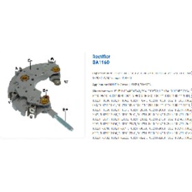 Resim Gauss DİYOT TABLASI-ND 100MM TOYOYA CAMRY/CELİCİA/DAIHATSU - GAUSS-GA1160 