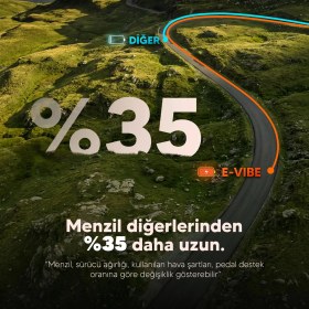 Resim Strada Cycles E-Vibe Hidrolik Disk 20 Jant Üç Tekerlekli Elektrikli Bisiklet 