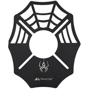 Resim Shinetrip Kamp Ocağı İzolasyon Tahtası Paslanmaz Çelik Yanıcı Isı Kalkanı Yanma Koruyucu Boş Tasarım Açık Kamp Yürüyüşü Sırt Çantası İçin Siyah 