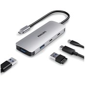 Resim SWR1651A Type-C To 2xUSB-A 3.2 ve 2xUSB-C PD 100 W Hub Çoklayıcı Adaptör Philips