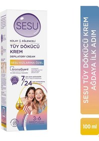 Resim Sesu Tüy Dökücü Krem 100ml Sesu Kızlarına Özel 