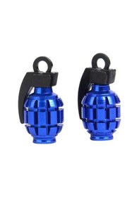 Resim Trendooze Kahverengi Renkli Homyl -2 El Bombası Tekerleği Hava Valfi Kök Mavi Mavi 