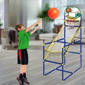 Resim 1 Set Arcade Basketbol Oyunu - Yüksek yansıtıcı Polimer, İç Mekan/Dış Mekan Kullanımı, Ayarlanabilir Yükseklik, Pompa ve Toplar Dahil, Tatiller ve Doğum Günleri için Mükemmel 