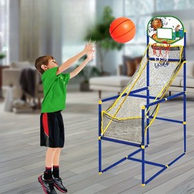 Resim 1 Set Arcade Basketbol Oyunu - Yüksek yansıtıcı Polimer, İç Mekan/Dış Mekan Kullanımı, Ayarlanabilir Yükseklik, Pompa ve Toplar Dahil, Tatiller ve Doğum Günleri için Mükemmel 