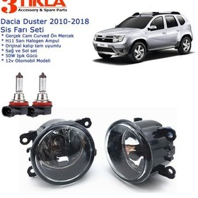 Resim Dacia Duster 2011 Sis Farı Set Oem: 8200074008 