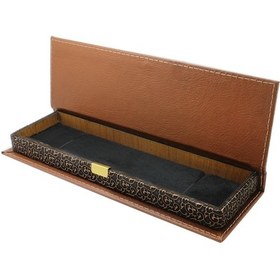 Resim Krem Deri & Ahşap Kombinli Elegance Tesbih Kutusu 