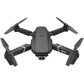 Resim E88 Pro Rc Drone 4k Hd Kamera Katlanabilir Wıfı Fpv Yüksek Performans Siyah Kumandalı Geniş Açı Profesyonel Ufak 