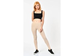 Resim Cotton Candy Slim Fit Tayt - Bej Bej - Xs 