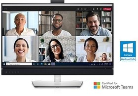 Resim DELL 27" IPS C2722DE 5MS 60HZ HDMI-DP Video Konferans Monitörü 2560X1440 