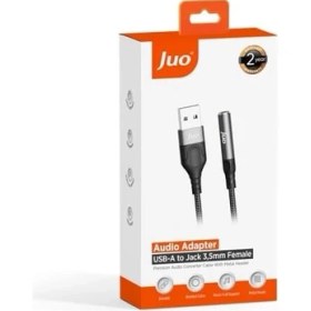 Resim Daisy Store Usb-A To 3.5mm Kulaklık Mikrofon Aux Dönüştürücü Harici Ses Kartı 