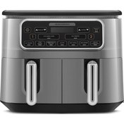 Resim Karaca Air Pro Cook Duo Ev Yemeği Xxxl 8 Kişilik Airfryer 4 + 4 L 