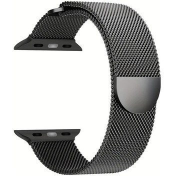 Gaojunshop01 Pembe 38 40 41 Mm Kadın Erkek Manyetik Milanese Metal İwatch Kayış