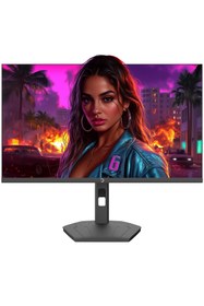 Resim Gamepower Lunis L50 27'' 240Hz 0.5Ms VA FHD RGB Pivot Gaming Monitör (Sıfır Ölü Piksel Garantili) 