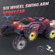 Resim 4WD Yüksek Hızlı Fırçasız Kayma RC Araba Oyuncak Elektrikli Araç Yoldan Çıkış Akrobasi Yarışı İzle Uzaktan Kumandalı Oyuncaklar Gençler için 