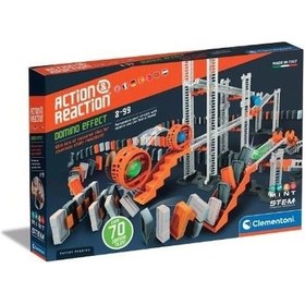 Resim Clementoni Action 6 Reaction Domino Etkisi Lisanslı Ürün 