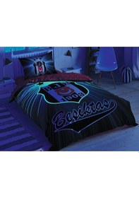 Resim Taç Beşiktaş Light Glow Tek Kişilik Nevresim Takımı (553829703) Taş 