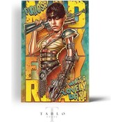 Resim Mad Max Fury Road Ahşap Tablo 8mm 