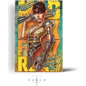 Resim Mad Max Fury Road Ahşap Tablo 8mm 