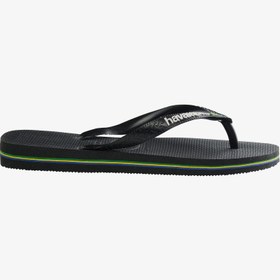 Resim Havaianas Brasil Logo Erkek Siyah Terlik 