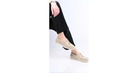 Resim Bestello Bağcıksız Püskül Detaylı Kauçuk Taban Hakiki Deri Loafer 343-166-034 Kadın Ayakkabı 