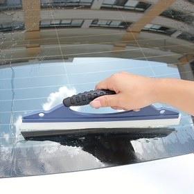Resim 1 adet Araba Pencere Sileceği, Silikon Malzeme, Arka Görüş Aynası Su Giderici, Araba Aksesuarları 