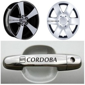 Resim Seat Cordoba Kapı Kolu Jant Sticker Yapıştırma 8 Ad 