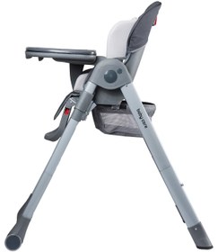 Resim Babycare Flex Lüks Mama Sandalyesi - Gri - Antrasit / Standart 