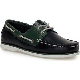 Resim Lumberjack 101345250 Navıgator Lacivert-yeşil Erkek Hakiki Deri A-lacivert Lacivert 