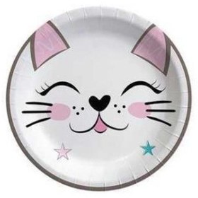 Resim Tabak Mıss Cat 23 Cm 8 Adet 