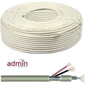 Resim ADMİN GÜVENLİK 100m Metre 2+1 Güvenlik Kamera Kablosu Cctv Kablo 0.22mm 