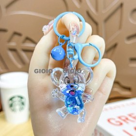 Resim Silver1 Iyi Şanslar Bebek Sevimli Karikatür Peluş Bebek Çanta Kolye Kız Öğrenci Bebek Asılı Anahtar (Yurt Dışından) 