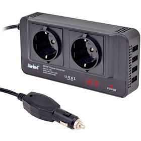 Resim Powermaster 200Watt DC12V AC220V Çakmak Kablolu İnverter x4USB Çıkışlı 