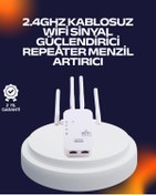 Resim cenk x store Yüksek Hızlı Parazit Önleyici WiFi Repeater Router 