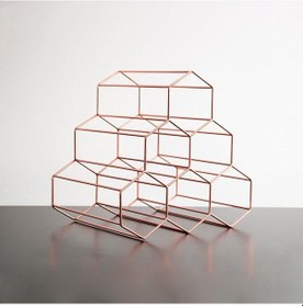 Resim Suntek Magideal Yaratıcı Şarap Rafı Ev Bar 6 Şişe Depolama Ekran 