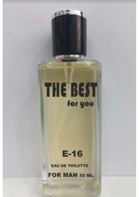 Resim The Best For You E-16 Erkek Açık Parfüm EDT 50 ML 
