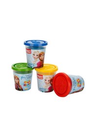 Resim Crafy Frozen 4'lü Oyun Hamuru 560 Gram 