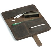 Resim Hi Leather Alchera Tütün Kesesi / Kılıfı İsimli. Kişiye Özel 