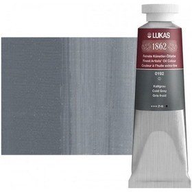 Resim Lukas 1862 37 ML Yağlı Boya Seri:1 No:0192 Gri 2 (Soğuk Gri) 