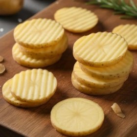Resim Daisy Home Manuel Patates Dilimleyici Kesici | Parmak Patates Doğrama Aparatı | Soğan Havuç Salatalık Cips Yapma Aparatı | Pratik Mutfak Aksesuarı 