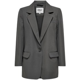 Resim Onllana-berry L/s Ovs Blazer Tlr Noos Koyu Gri 15245698 001 